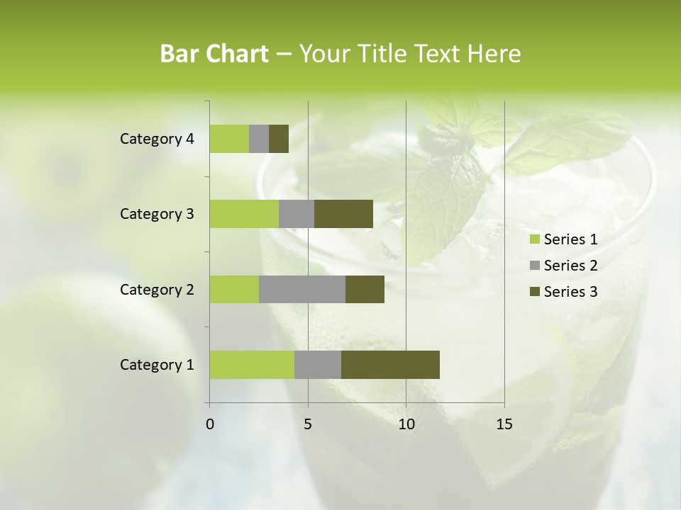 Alcoholic Exotic Cold PowerPoint Template