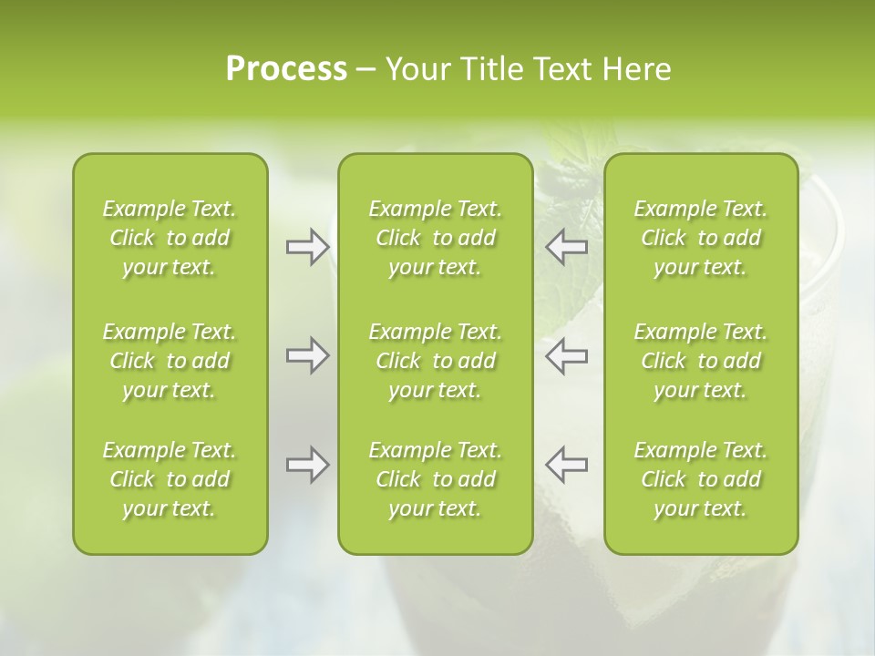 Alcoholic Exotic Cold PowerPoint Template