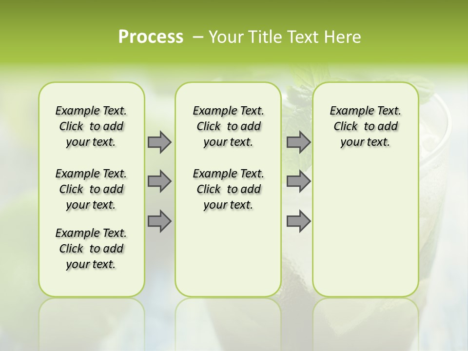 Alcoholic Exotic Cold PowerPoint Template