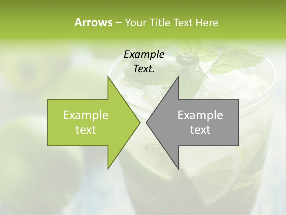 Alcoholic Exotic Cold PowerPoint Template