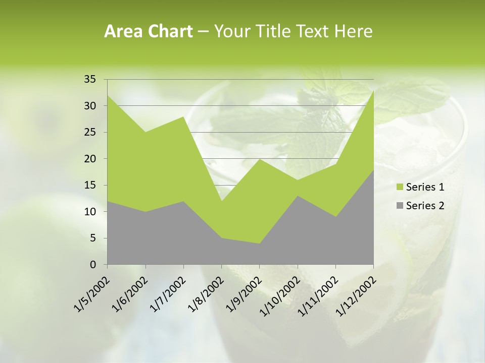 Alcoholic Exotic Cold PowerPoint Template