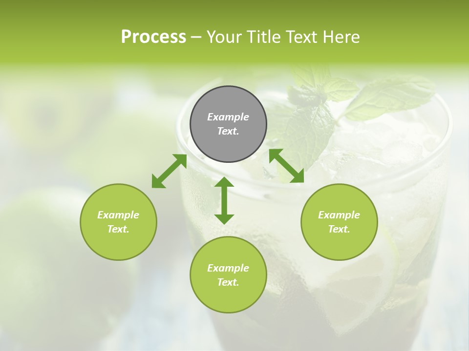 Alcoholic Exotic Cold PowerPoint Template