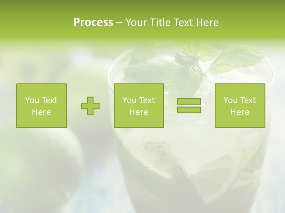 Alcoholic Exotic Cold PowerPoint Template