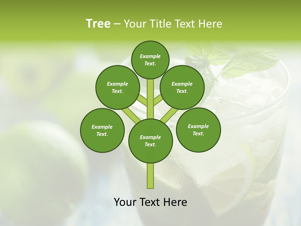 Alcoholic Exotic Cold PowerPoint Template