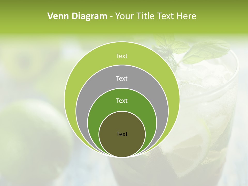 Alcoholic Exotic Cold PowerPoint Template
