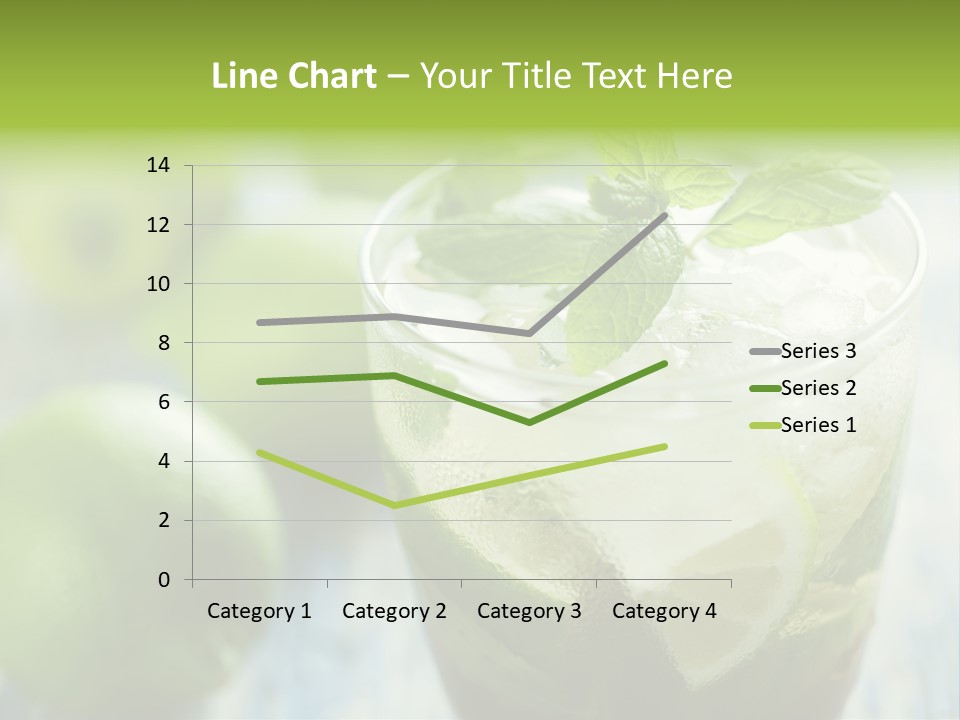 Alcoholic Exotic Cold PowerPoint Template