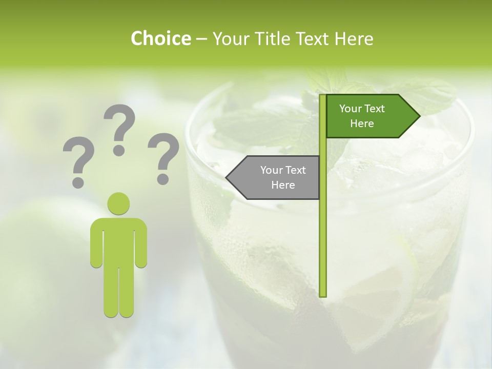 Alcoholic Exotic Cold PowerPoint Template