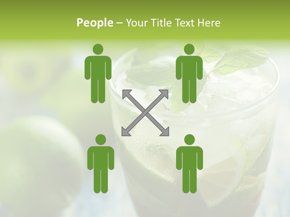 Alcoholic Exotic Cold PowerPoint Template