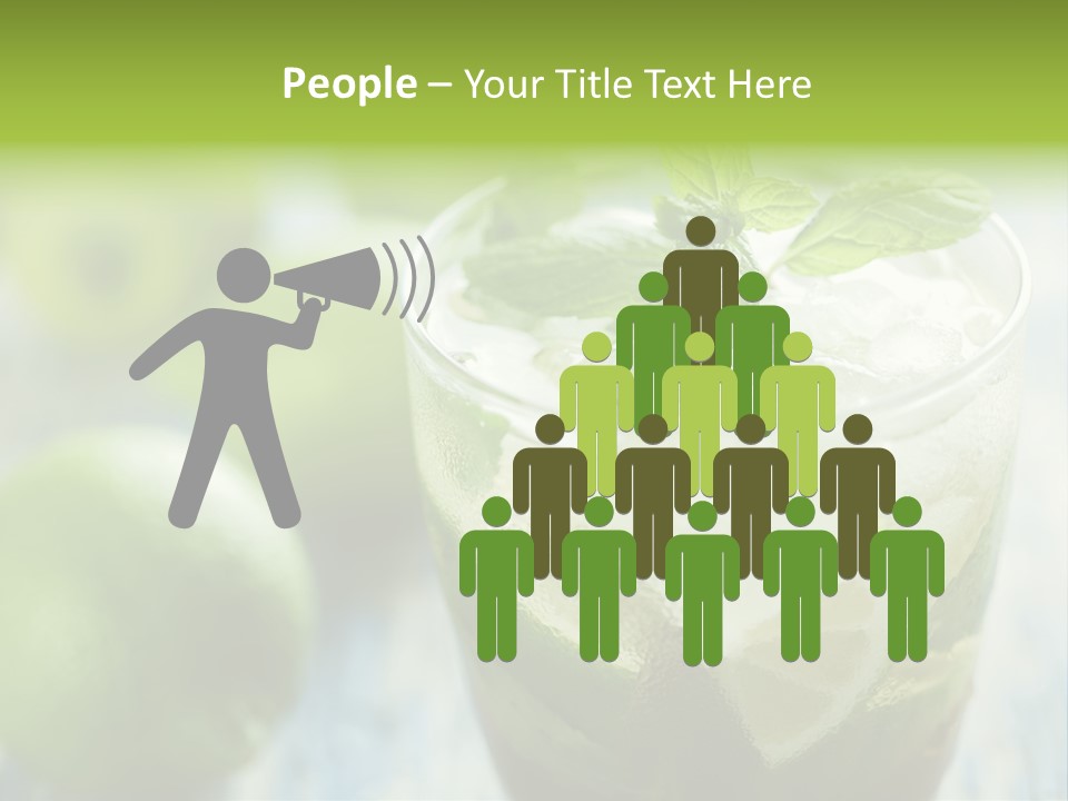 Alcoholic Exotic Cold PowerPoint Template