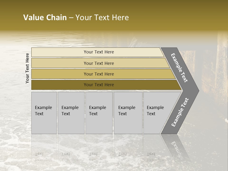 River Ocean Dirty PowerPoint Template