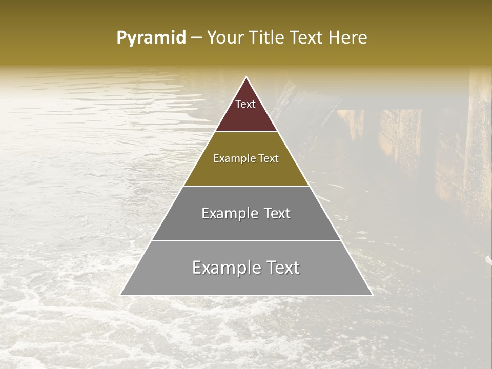 River Ocean Dirty PowerPoint Template