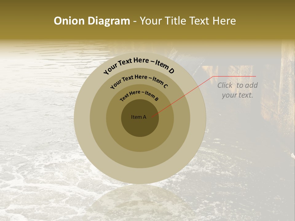 River Ocean Dirty PowerPoint Template