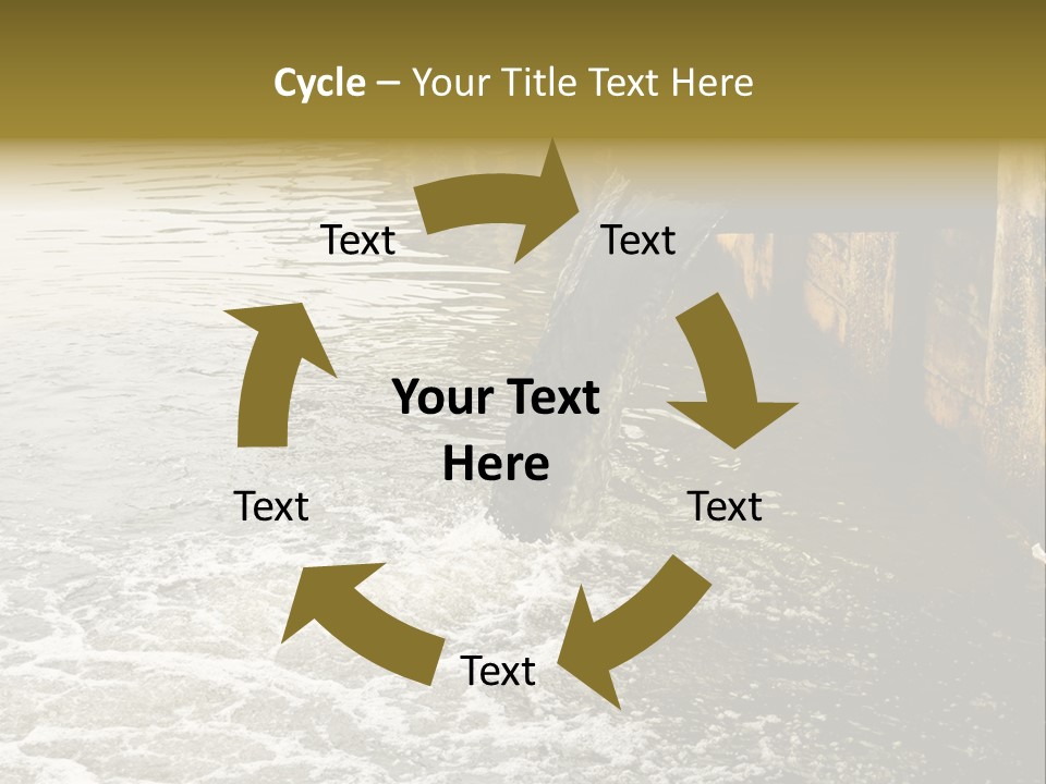 River Ocean Dirty PowerPoint Template