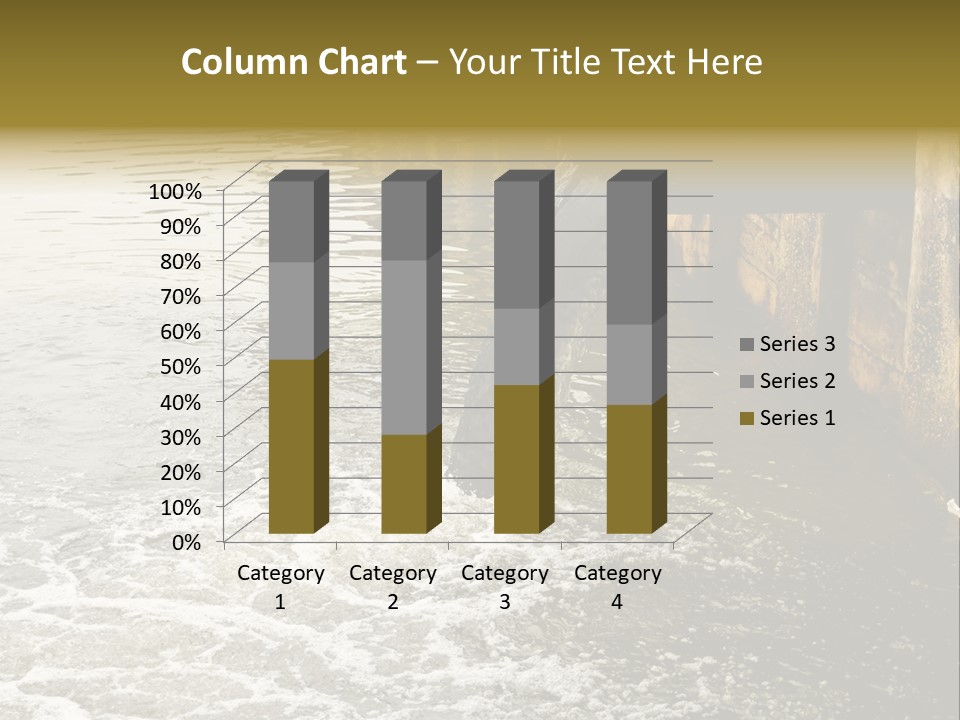 River Ocean Dirty PowerPoint Template