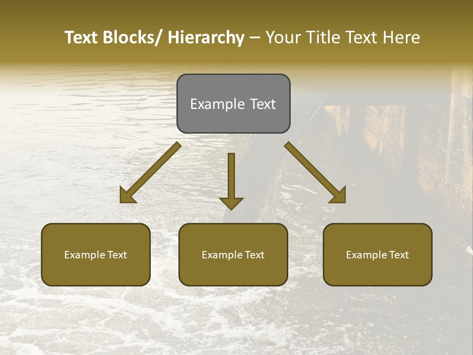 River Ocean Dirty PowerPoint Template