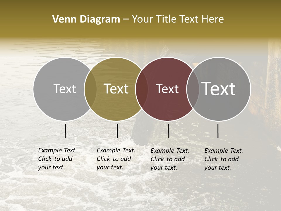 River Ocean Dirty PowerPoint Template