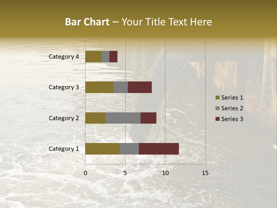 River Ocean Dirty PowerPoint Template