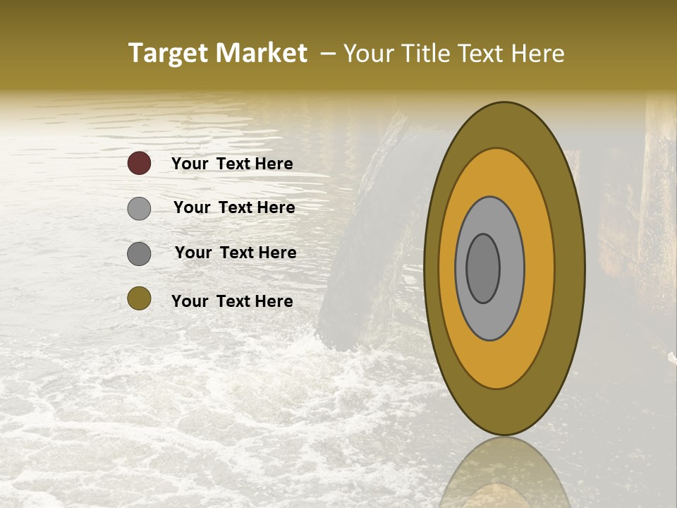 River Ocean Dirty PowerPoint Template