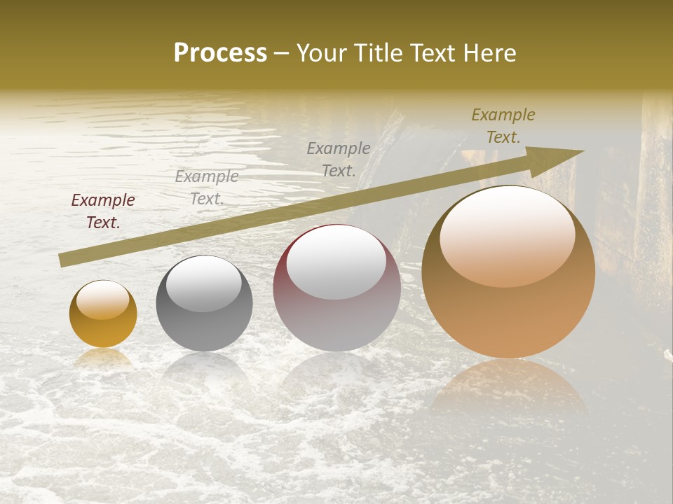 River Ocean Dirty PowerPoint Template