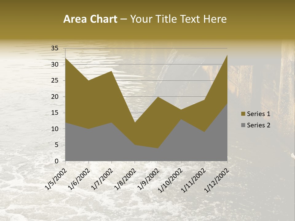 River Ocean Dirty PowerPoint Template