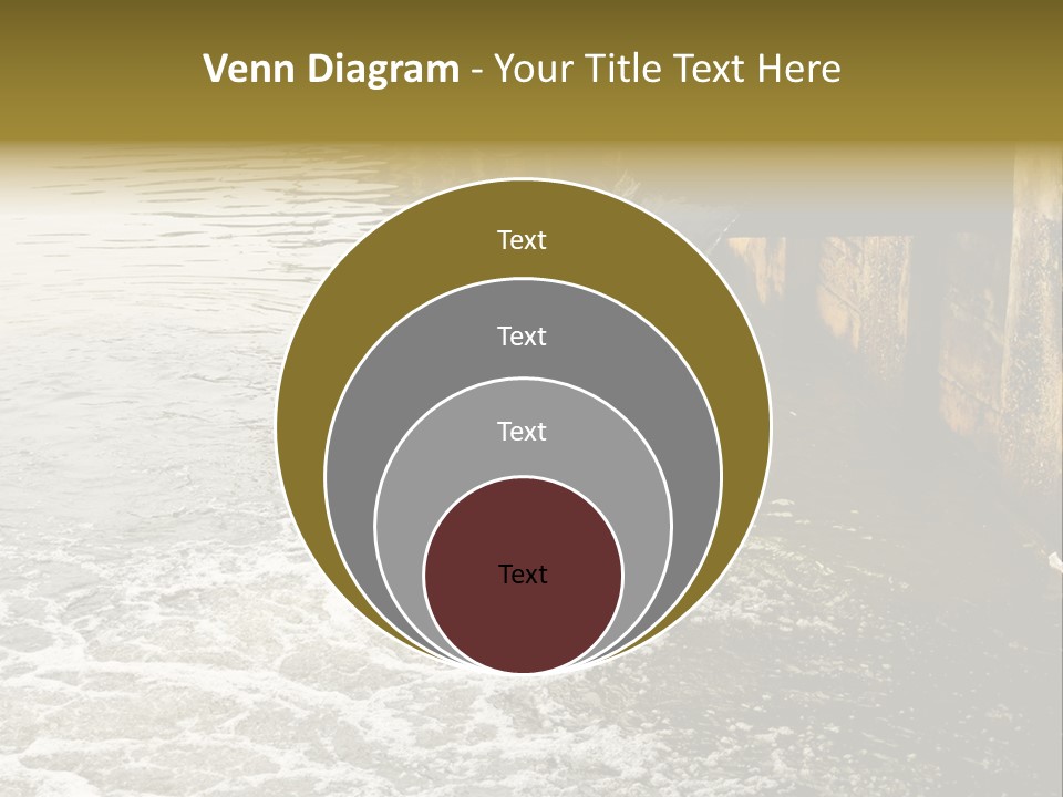 River Ocean Dirty PowerPoint Template