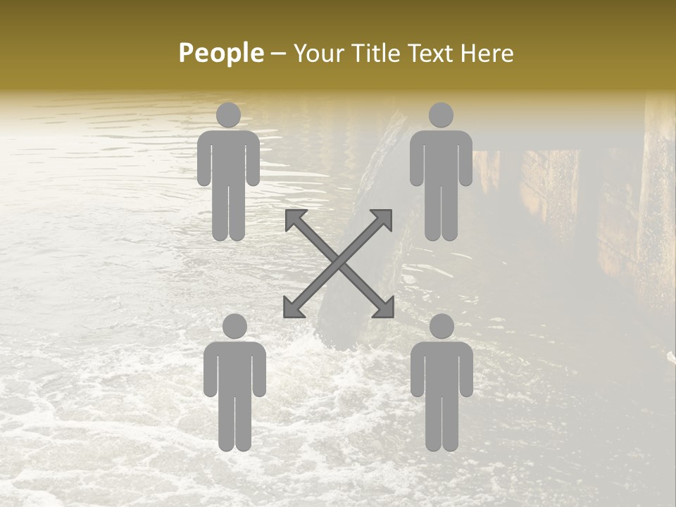 River Ocean Dirty PowerPoint Template