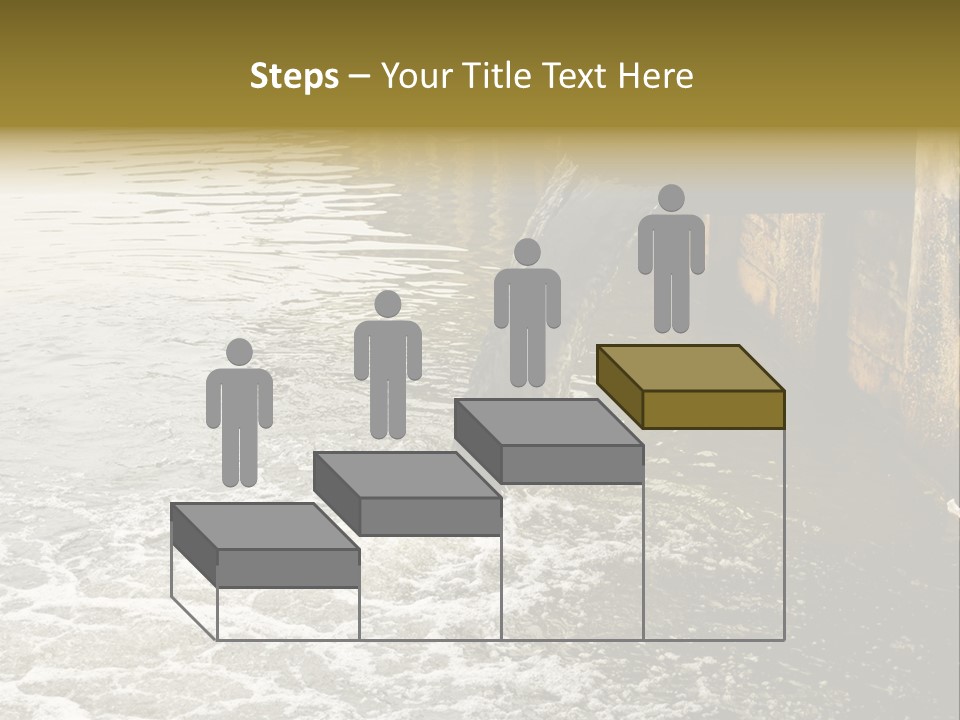 River Ocean Dirty PowerPoint Template