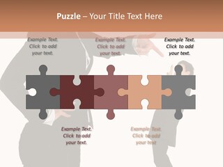 Business Anger Girl PowerPoint Template