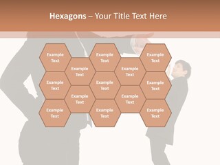 Business Anger Girl PowerPoint Template