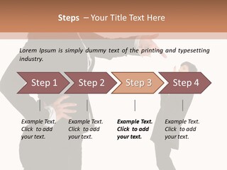 Business Anger Girl PowerPoint Template