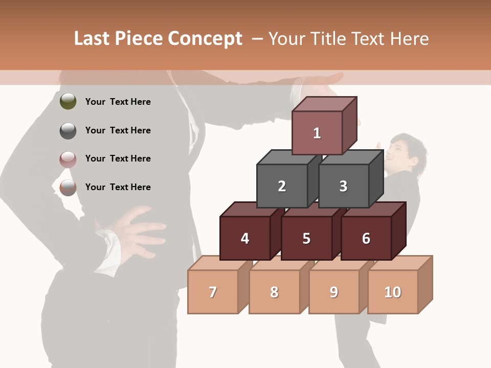 Business Anger Girl PowerPoint Template
