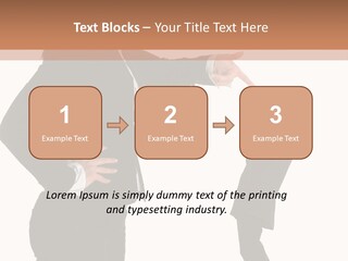 Business Anger Girl PowerPoint Template