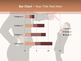 Business Anger Girl PowerPoint Template