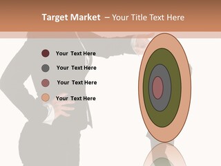 Business Anger Girl PowerPoint Template