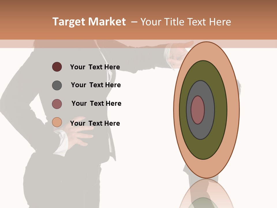 Business Anger Girl PowerPoint Template