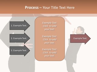 Business Anger Girl PowerPoint Template