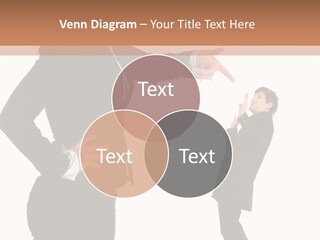 Business Anger Girl PowerPoint Template