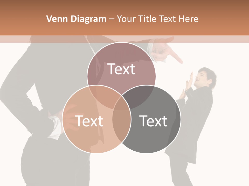 Business Anger Girl PowerPoint Template