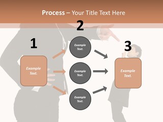 Business Anger Girl PowerPoint Template