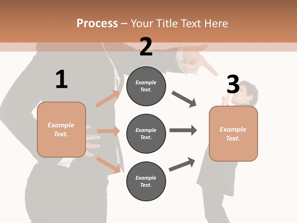 Business Anger Girl PowerPoint Template