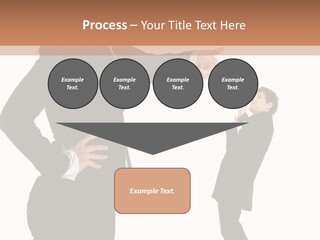 Business Anger Girl PowerPoint Template