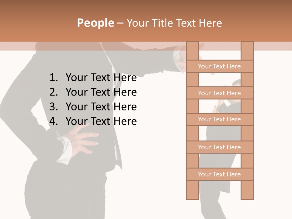 Business Anger Girl PowerPoint Template