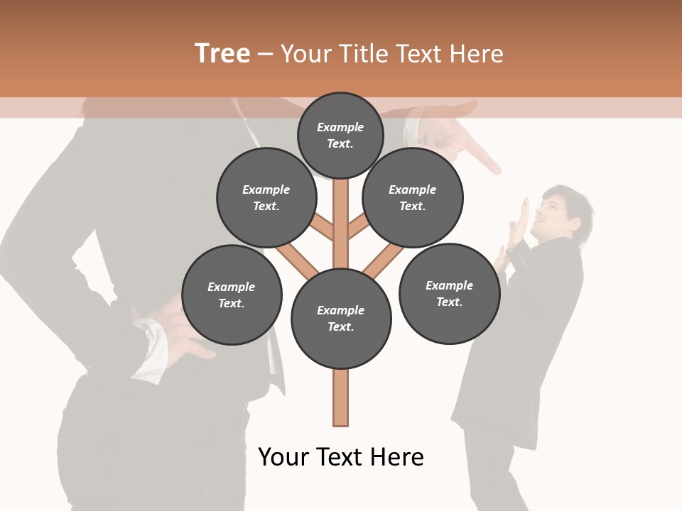 Business Anger Girl PowerPoint Template