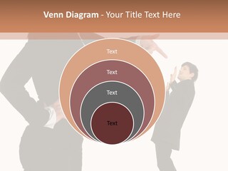 Business Anger Girl PowerPoint Template