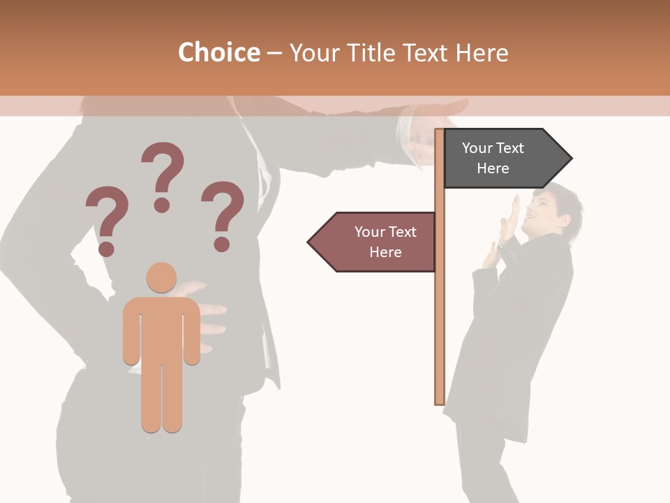 Business Anger Girl PowerPoint Template