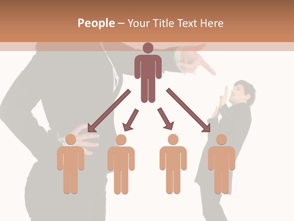 Business Anger Girl PowerPoint Template