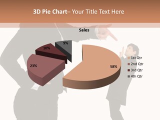Business Anger Girl PowerPoint Template