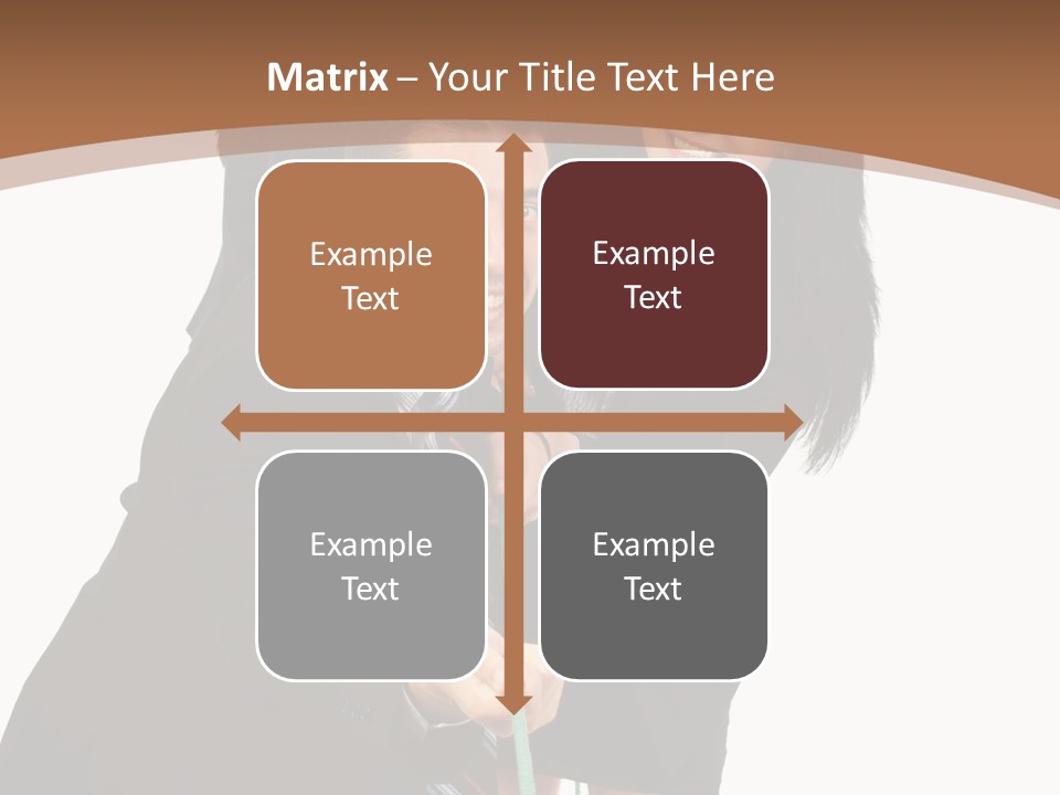 Persons Smile Confidence PowerPoint Template