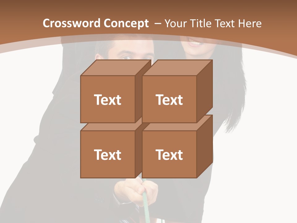Persons Smile Confidence PowerPoint Template