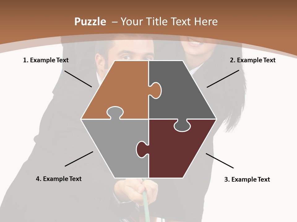 Persons Smile Confidence PowerPoint Template
